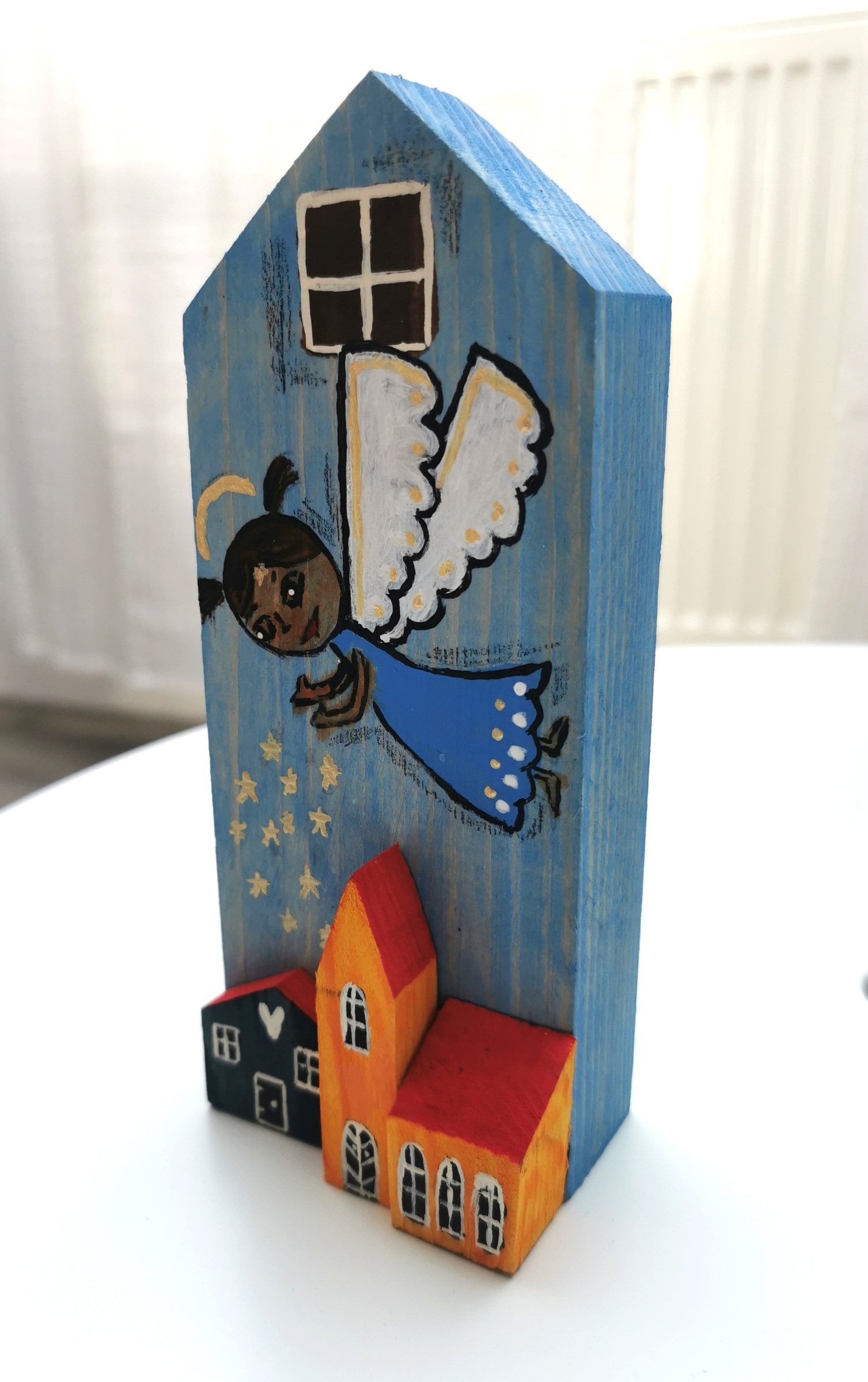 Andělský dřevěný domeček pro Váš romantický domov