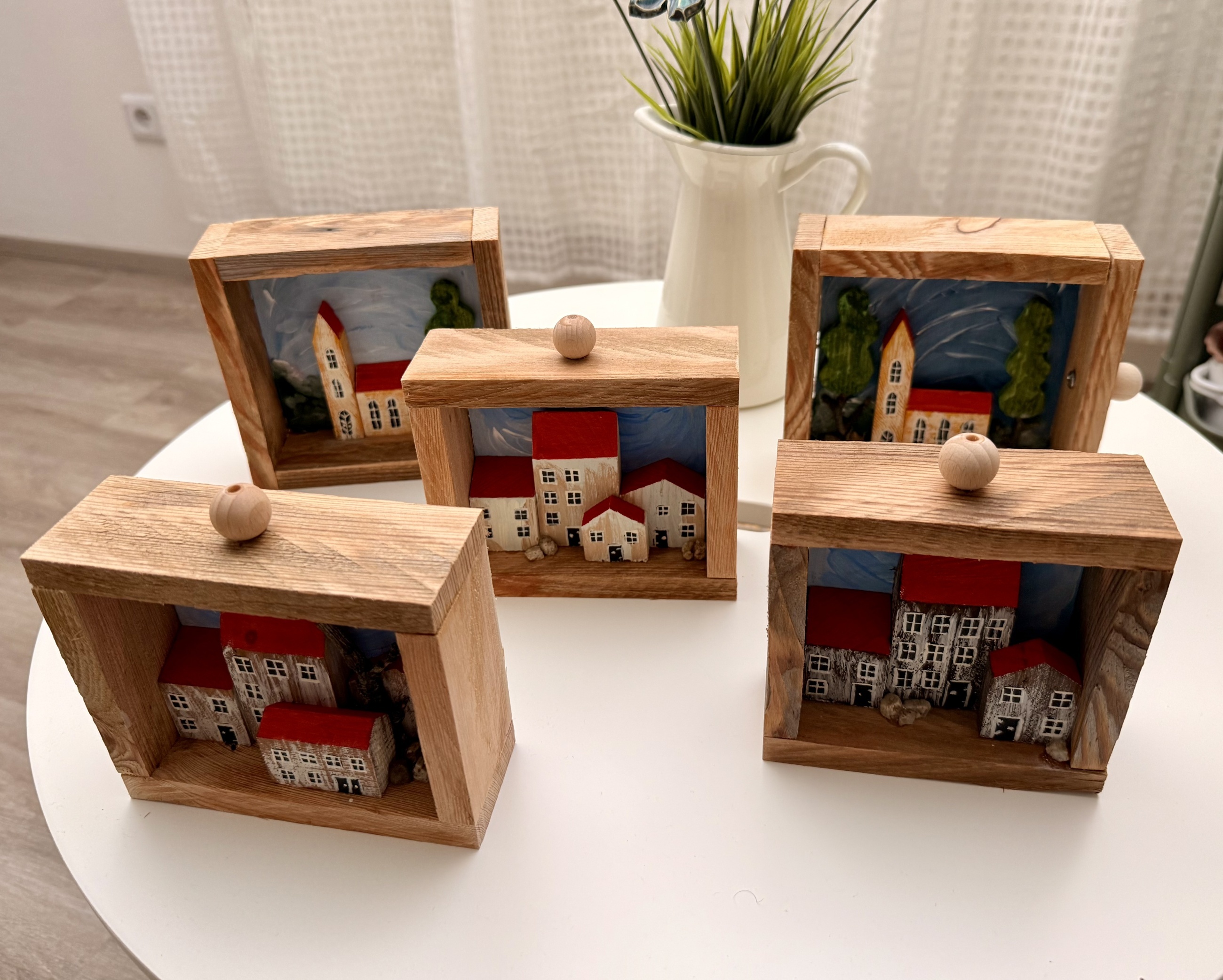 Šuplík s obrázkem - Venkovská idylka - Typ E