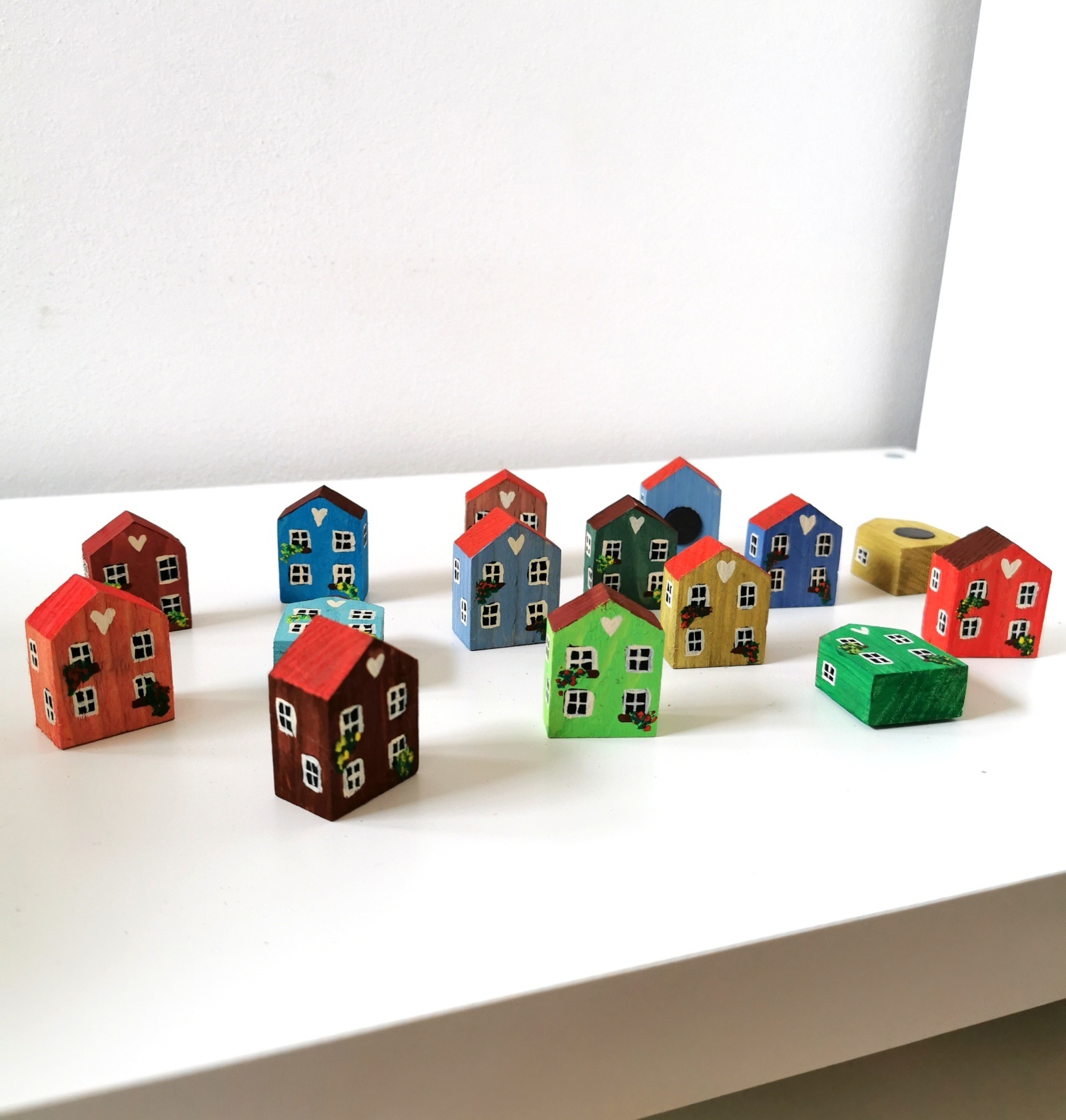 Magnetka ve tvaru domečku