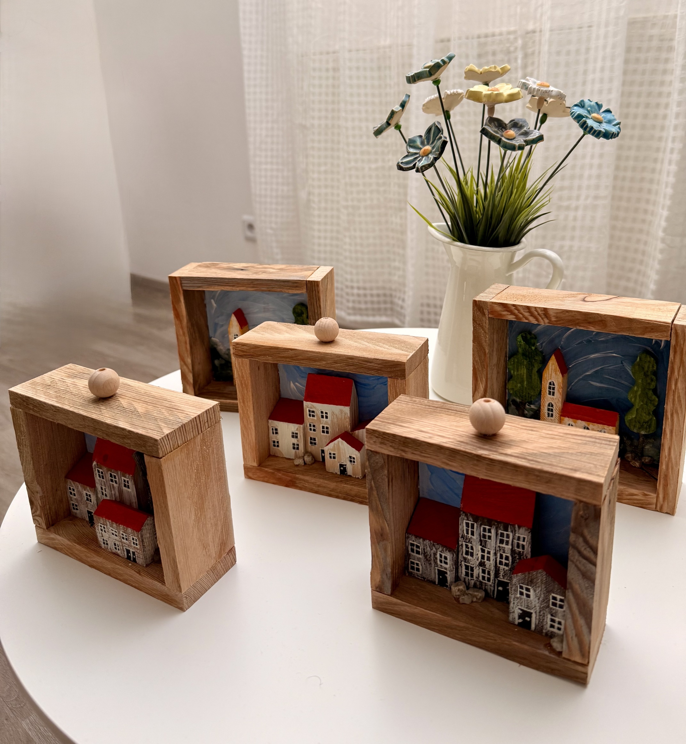 Šuplík s obrázkem - Venkovská idylka - Typ E