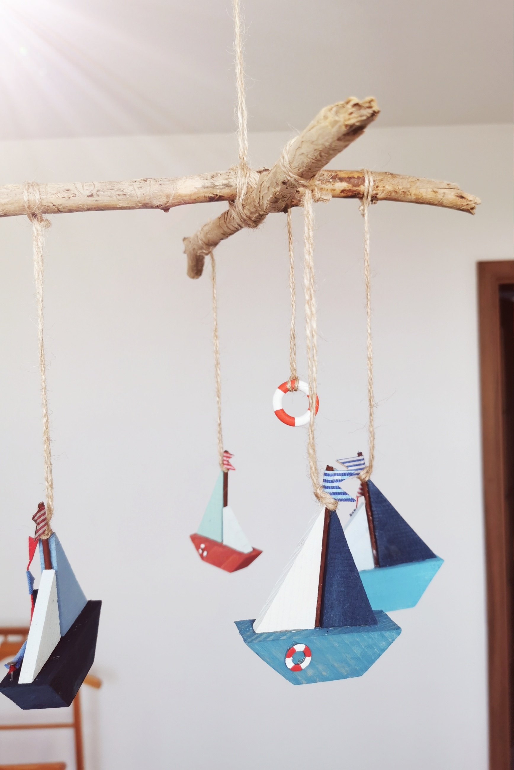 Závěsný kolotoč s loďkami