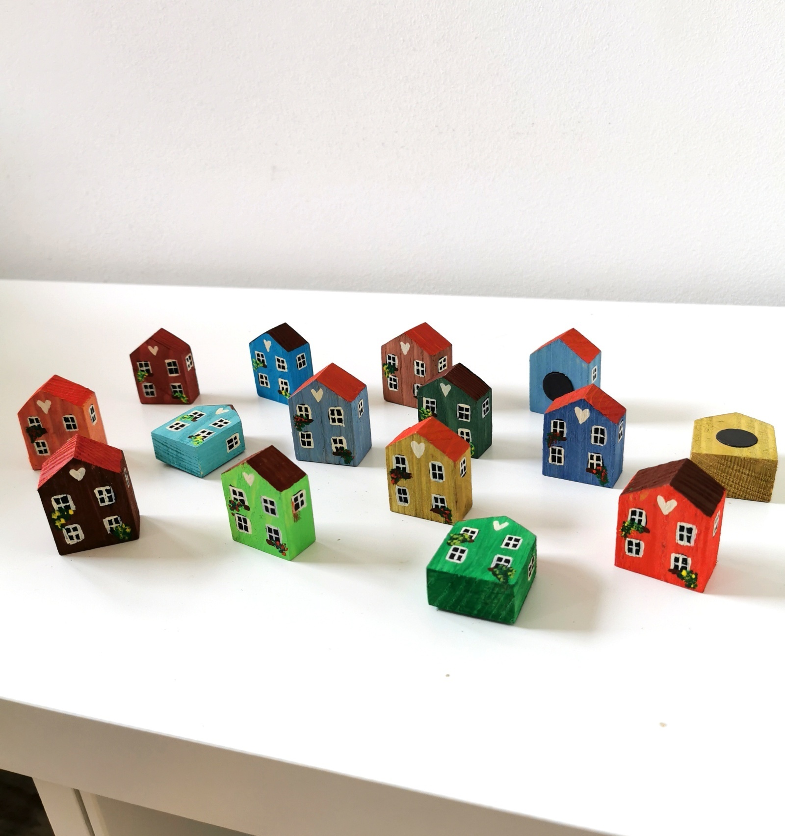 Magnetka ve tvaru domečku