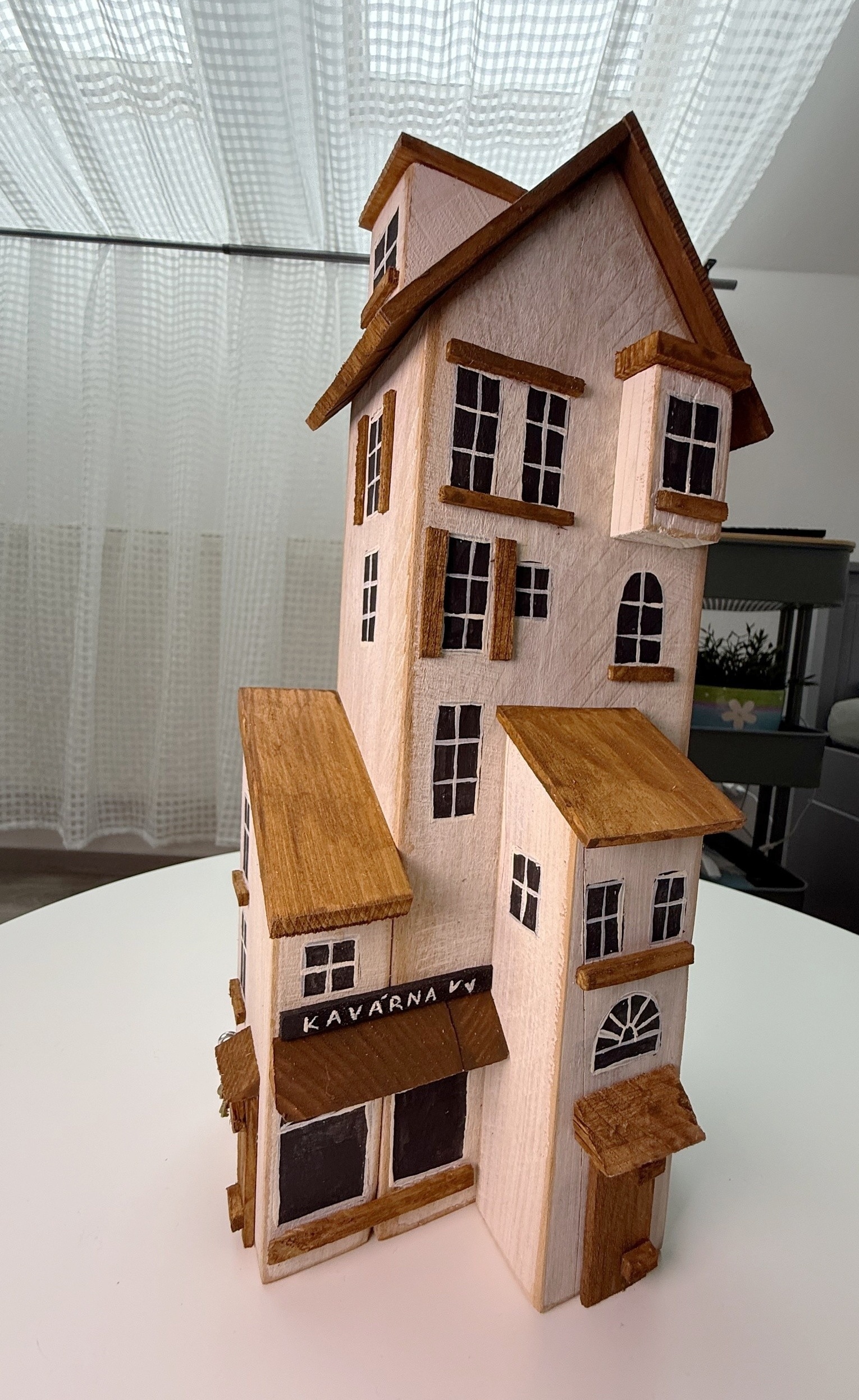 Alpské městečko – Dřevěný domeček Kavárna