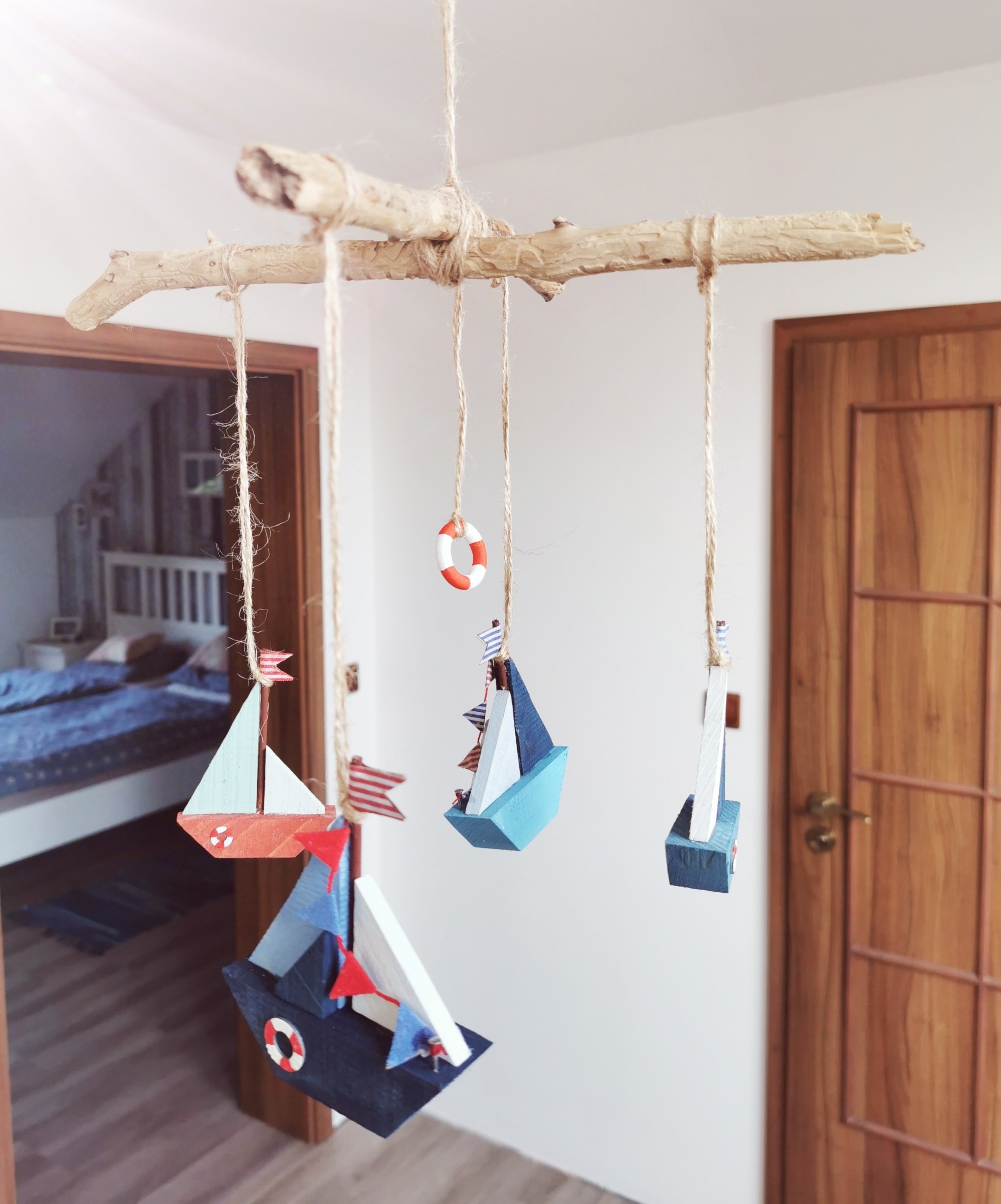 Závěsný kolotoč s loďkami