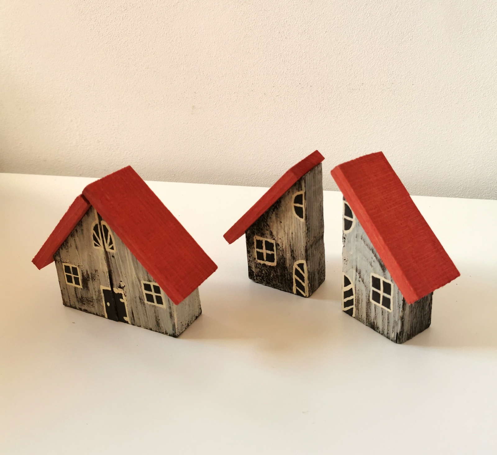 Dvoudílný dřevěný domeček